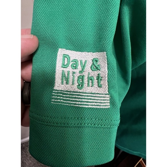 Nike Golf Dri Fit Polo Green Day And Night‎ Sports Health Fitness Athletic - Picture 5 of 7
